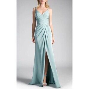 ForYouDress XS Cinderella Divine KC1850 Gown Seafoam Green Handmade Unique  ￼